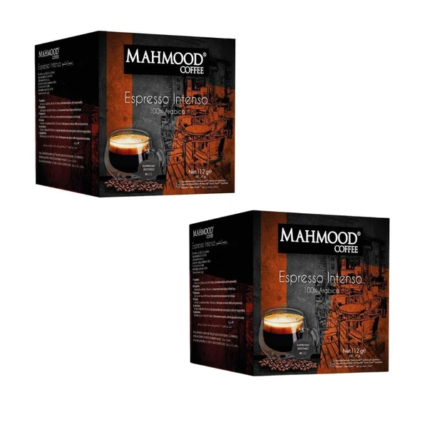 Mahmood Coffee Dolce Gusto Espresso Kapsül Kahve 16 Adet X 7 gr - 2 Li Set ürün görseli 1