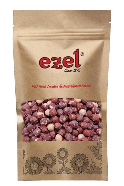 Ezel Kuruyemiş Taze Kavrulmuş Tuzlu Fındık İçi 500g - Zipli Ambalaj ürün görseli 1