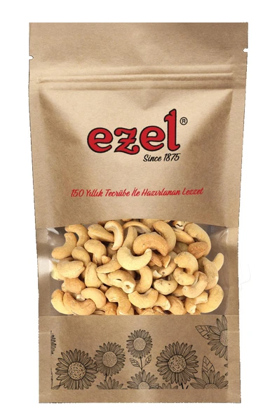 Ezel Kuruyemiş Kavrulmuş Tuzlu Kaju 500g - Zipli Ambalaj ürün görseli 1