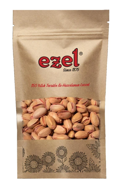 Ezel Kuruyemiş Kavrulmuş Siirt Fıstığı 250g - Zipli Ambalaj ürün görseli 1