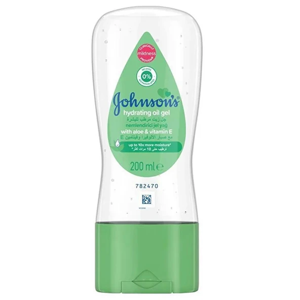 Johnsons Baby Aloe Vera Nemlendirici Jel Yağ 200 ml ürün görseli 1