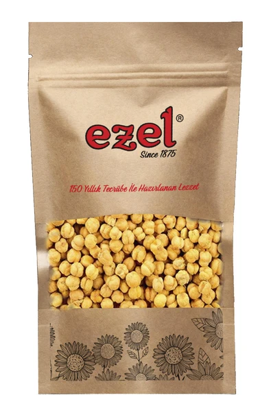 Ezel Kuruyemiş Sarı Leblebi Duble Tuzlu 500g - Taze Kavrulmuş - Zipli Ambalaj ürün görseli 1