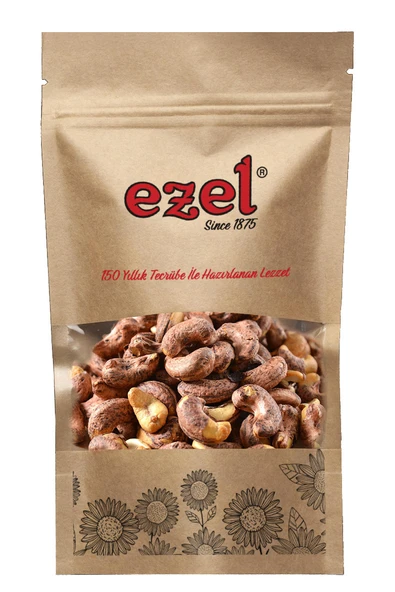 Ezel Kuruyemiş (Kabuklu) Zarlı Kaju 250g - Taze Kavrulmuş - Zipli Ambalaj ürün görseli 1