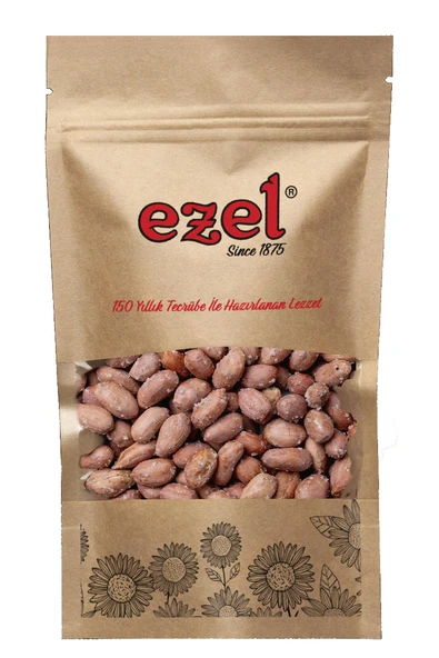Ezel Kuruyemiş Kavrulmuş Jumbo Tuzlu Yer Fıstığı 500g - Zipli Ambalaj ürün görseli 1