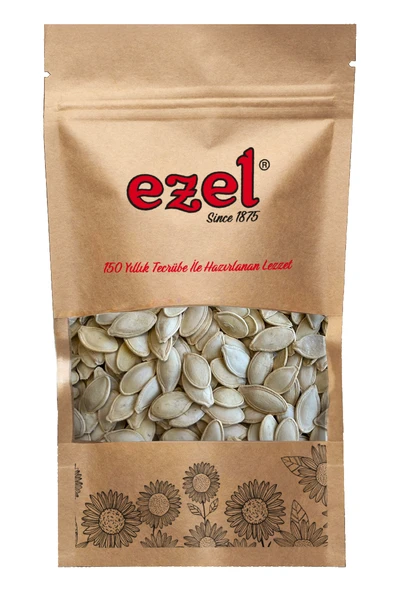 Ezel Kuruyemiş Çiğ Kabak Çekirdeği 500g - Taze ve Doğal - Zipli Ambalaj ürün görseli 1