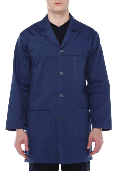 ERKEK LACİVERT GABARDİN ÖNLÜK ürün görseli 1