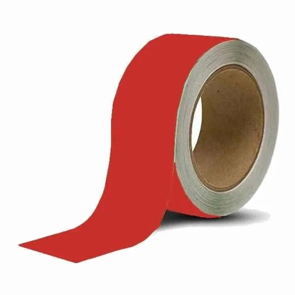 KIRMIZI YER İŞARETLEME BANTI 5 CM ürün görseli 1