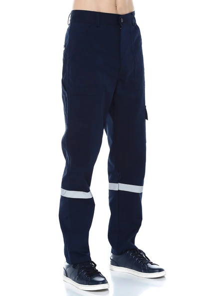 7/7 GABARDİN LACİVERT PANTOLON ürün görseli 1