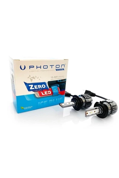 Photon Zero H7 Buz Mavisi 3 Plus Fansız Led 12v-24v ürün görseli 1