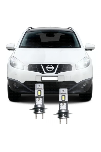 Fardoktoru NISSAN QASHQAİ J10 LED UZUN FAR AMPULÜ Mini Led 2'li Set H7 ürün görseli 1