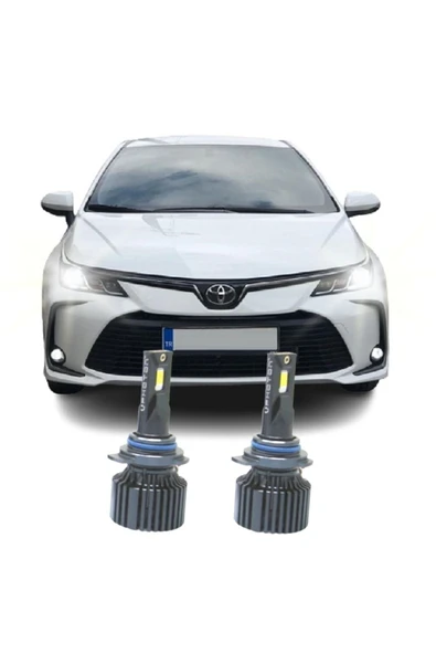 Fardoktoru Toyota Corolla (2019-2022) Led Far Ampulü Mılestone Black Katana Hır2 9012 2025 Yeni Seri ürün görseli 1