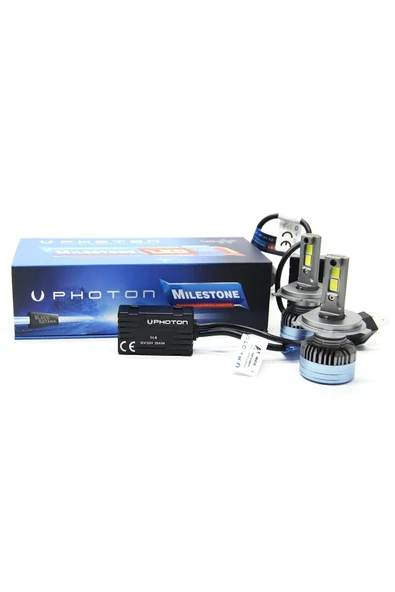 Photon Milestone H4 Led Xenon 12/24 Volt Black Katana Edıtıon 2025 Yeni Seri ürün görseli 1