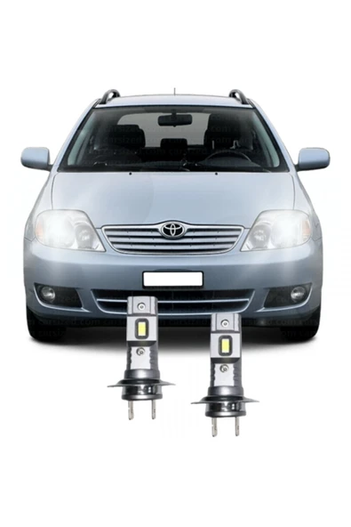 Fardoktoru TOYOTA COROLLA E120 LED KISA FAR AMPULÜ Mini Led 2'li Set H7 ürün görseli 1
