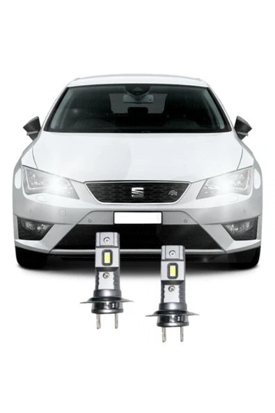 Fardoktoru SEAT LEON MK3 LED UZUN FAR AMPULÜ Mini Led 2'li Set H7 ürün görseli 1