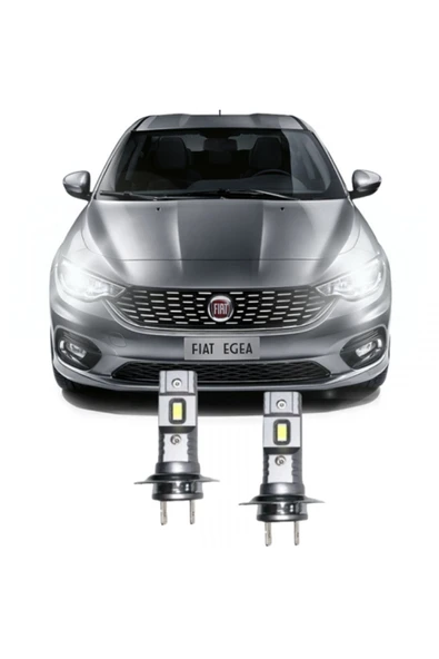 Fardoktoru FIAT EGEA LED XENON KISA FAR AMPULÜ H7 Mini Led 2'li Set ürün görseli 1