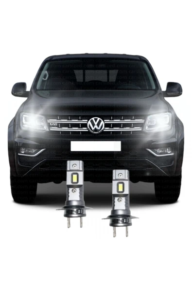 Fardoktoru VW AMAROK LED KISA FAR AMPULÜ H7 Mini Led 2'li Set ürün görseli 1