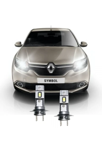 Fardoktoru RENAULT SYMBOL LED UZUN FAR AMPULÜ Mini Led 2'li Set H7 ürün görseli 1