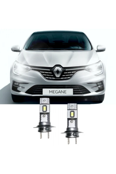 Fardoktoru MEGANE 4 LED XENON KISA FAR AMPULÜ Mini Led 2'li Set H7 ürün görseli 1