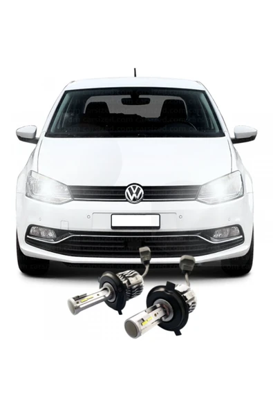 Fardoktoru VW POLO 6 UZUN KISA TEK LED XENON OTO AMPULÜ H4   ZERO ürün görseli 1
