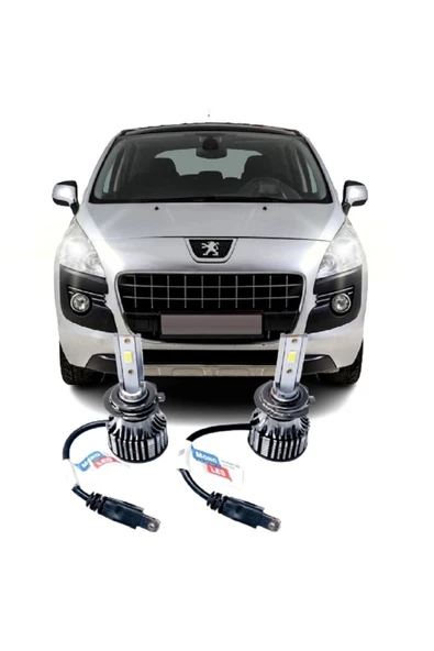 Fardoktoru Peugeot 3008 (2010-2013)Uyumlu Led Kısa Far Ampulü Photon Mono H7 ürün görseli 1