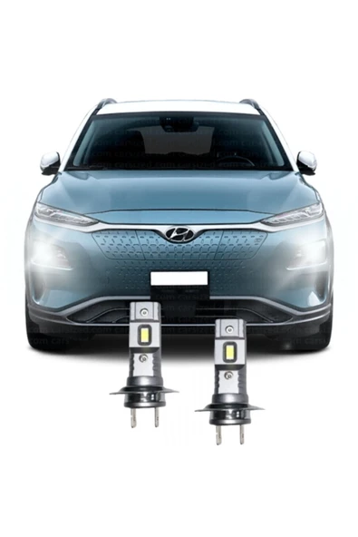 Fardoktoru HYUNDAI KONA LED XENON KISA FAR AMPULÜ H7 Mini Led 2'li Set ürün görseli 1