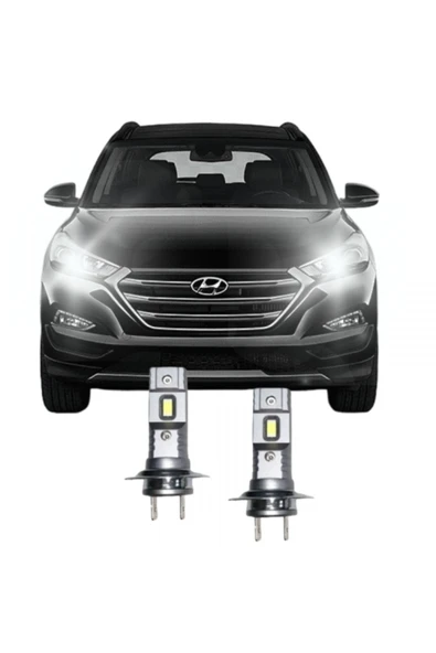Fardoktoru HYUNDAI TUCSON (2015-2018) LED KISA FAR AMPULÜ H7 Mini Led 2'li Set ürün görseli 1