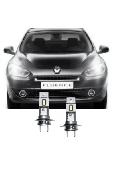 Fardoktoru RENAULT FLUENCE LED KISA FAR AMPULÜ Mini Led 2'li Set H7 ürün görseli 1