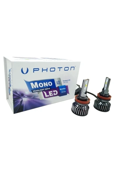 Photon Mono H11 2+ Plus Led Xenon - Fiat Fiorino Sis Far ürün görseli 1