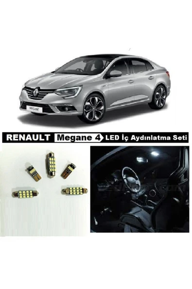 Fardoktoru Renault Megane 4 Led Iç Aydınlatma Ampul Seti ürün görseli 1