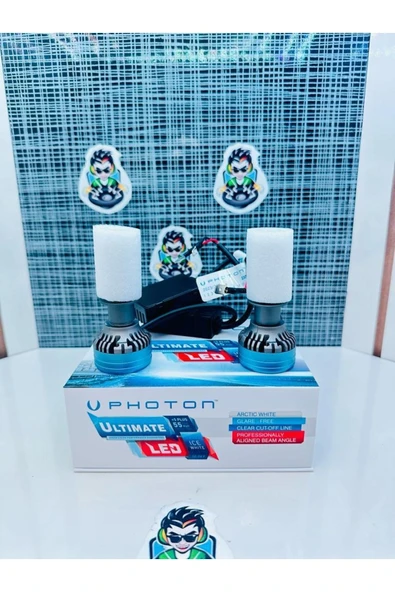 Photon Ultimate H1 Led Headlıght 9500 Lumens - Resim 3