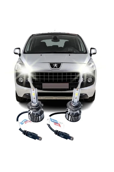 Fardoktoru Peugeot 3008 (2010-2013) Uyumlu Led Uzun Far Ampulü Photon Mono H7 ürün görseli 1