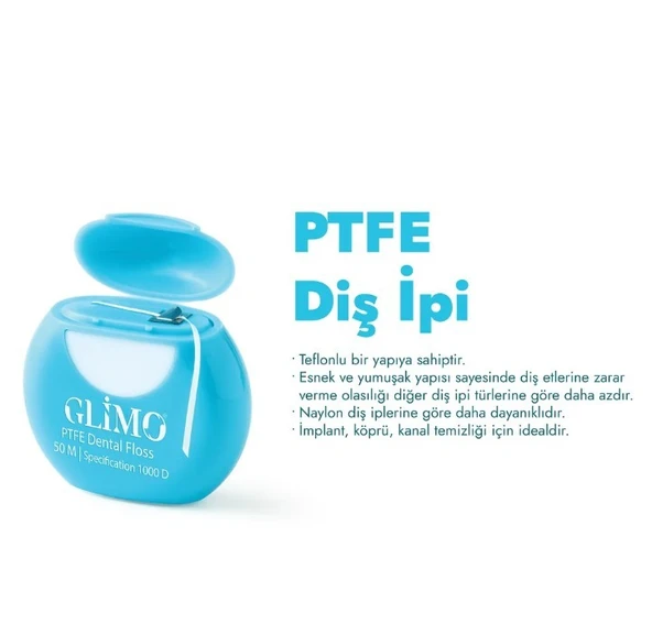 Glimo PTFE Diş İpi 50 m - Resim 2