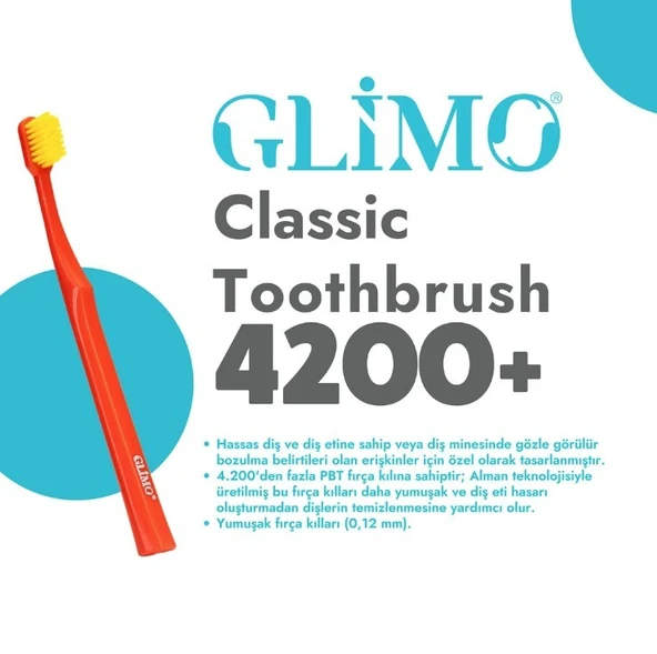 Glimo Classic Soft 4200+ Diş Fırçası ürün görseli 1