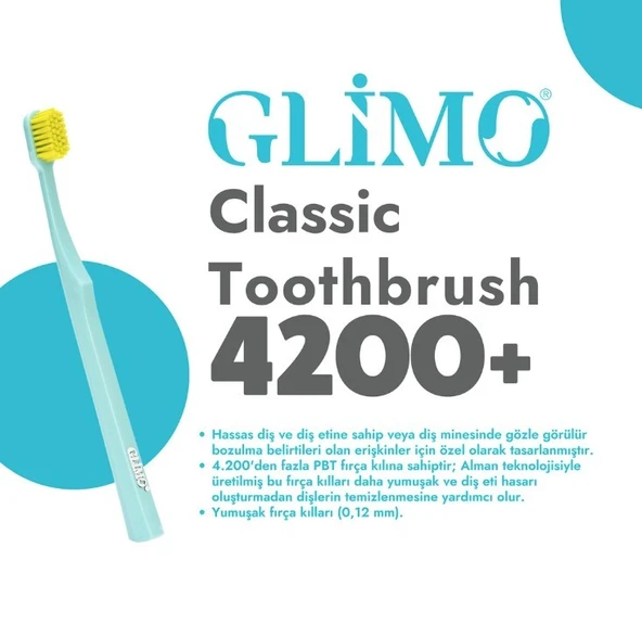 Glimo Classic Soft 4200+ Diş Fırçası - Resim 4
