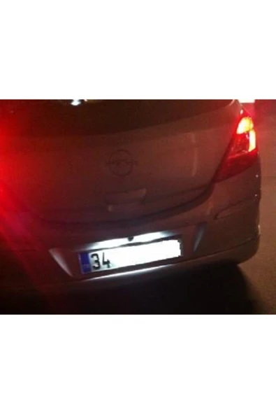 Photon Opel Corsa D Led Plaka Aydınlatma Ampul Seti ürün görseli 1