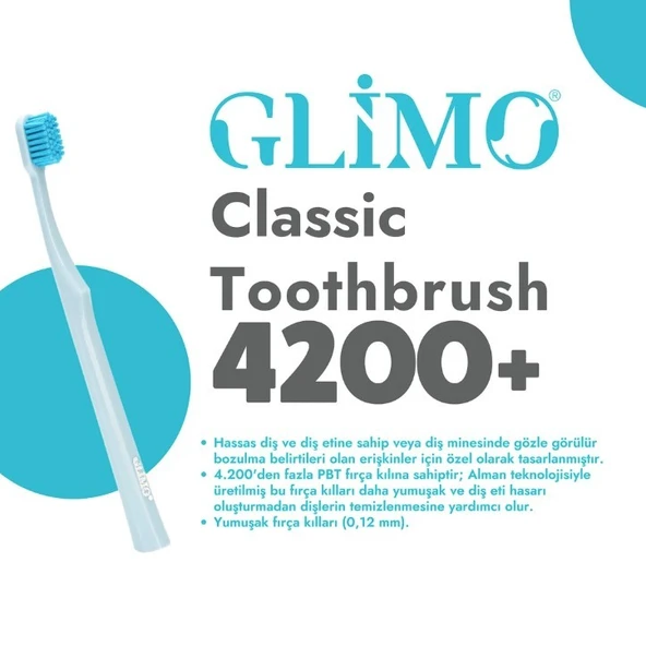 Glimo Classic Soft 4200+ Diş Fırçası - Resim 3