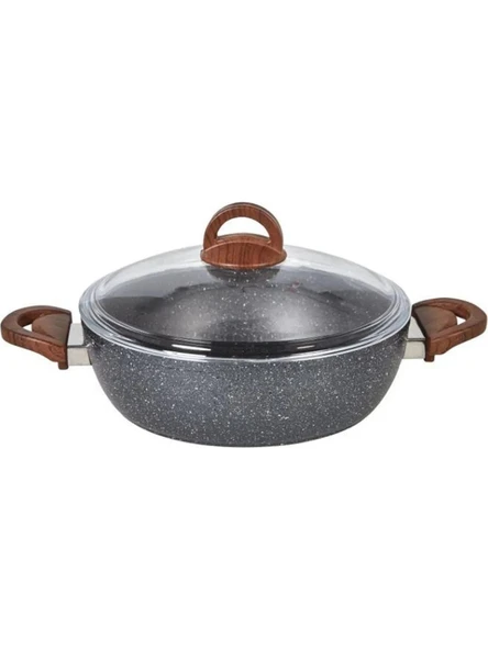 Cena Karizma Gri Granit Karnıyarık Tencere 24 cm ürün görseli 1