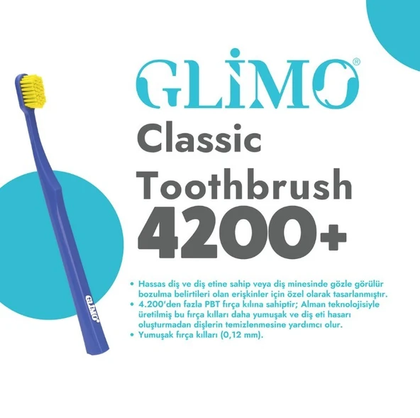 Glimo Classic Soft 4200+ Diş Fırçası - Resim 2