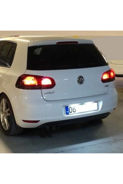 Photon Vw Golf 6 Beyaz Led Plaka Lambası Ampul Seti ürün görseli 1