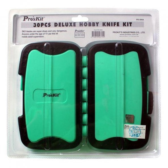Proskit PD-395A Hoby Maket Bıçağı Takımı - Resim 2