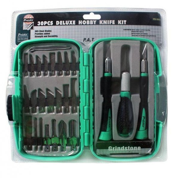 Proskit PD-395A Hoby Maket Bıçağı Takımı - Resim 3