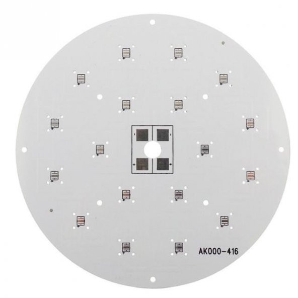 LED PCB CREE Yuvarlak MONO 18li 000-416   160 mm ürün görseli 1