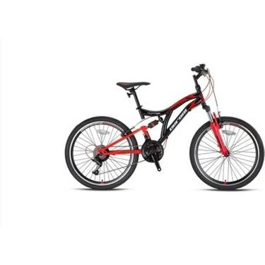 HUNTER - 26" - MTB - 16' - 21 Vites - V.B - Siyah/Gri-Kırmızı ürün görseli 1