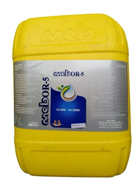 Mebor 5 %5 Bor, %5 Çinko İçerikli Sıvı Gübre 20 Litre ürün görseli 1