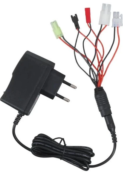 AKÜ ŞARJ CİHAZI POWERMASTER UNIVERSAL  2.4-12V (NI-MH)/(NI-CD) ÇOK UÇLU ürün görseli 1