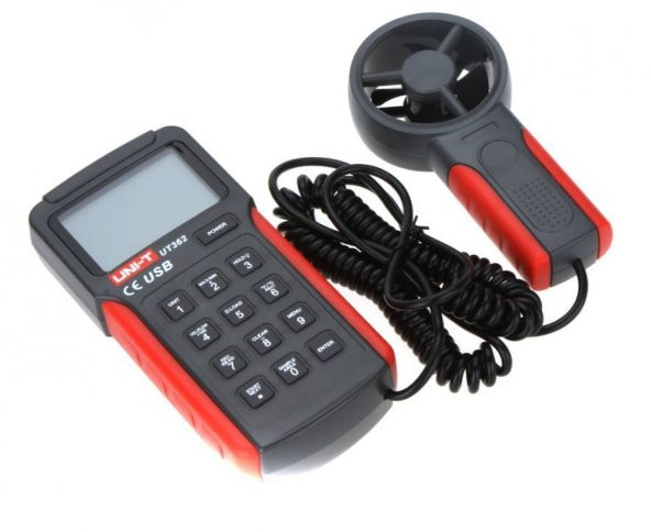 UNI-T UT 362 USB Dijital Anemometre Rüzgar Hızı Ölçer 2m/s-30m/s UT362 ürün görseli 1