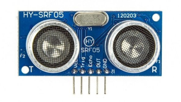 HY-SRF05 Ultrasonik Mesafe Sensör Modülü ürün görseli 1