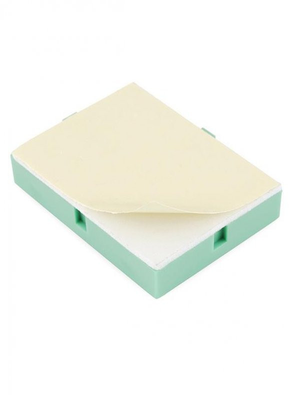 Mini Yapışkanlı Breadboard Yeşil - Resim 2