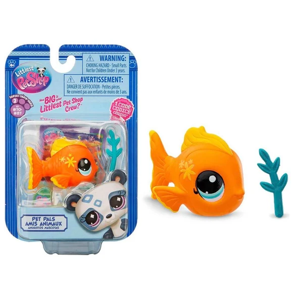 Littlest Pet Shop Minişler Tekli Paket S2 – Balık 00522-G7-72 ürün görseli 1