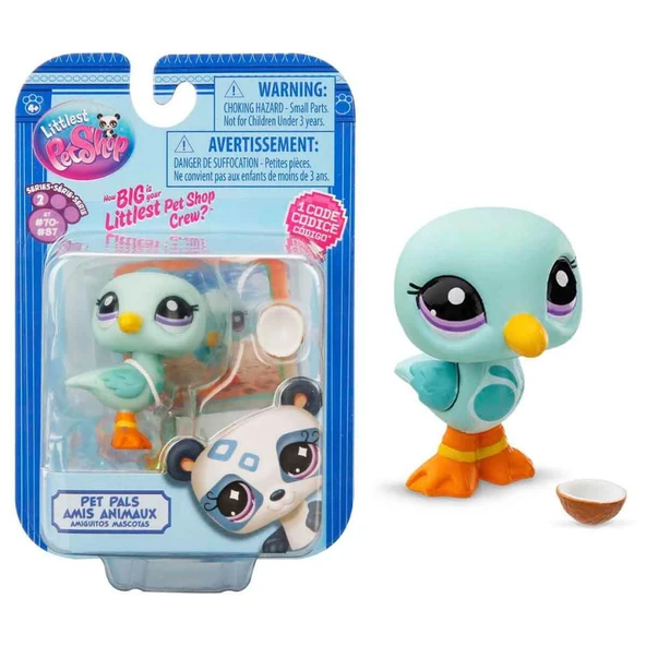 Littlest Pet Shop Minişler Tekli Paket S2 – Martı 00522-G7-78 ürün görseli 1